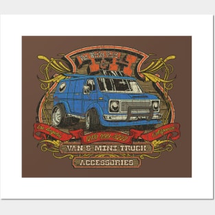 T&H Van Works Unlimited 1970 Posters and Art